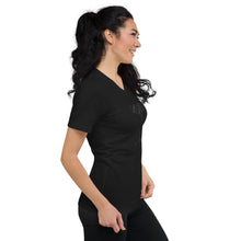 Load image into Gallery viewer, Coupe Cocktail Pattern Unisex Short Sleeve V-Neck T-Shirt - My Shift Drink
